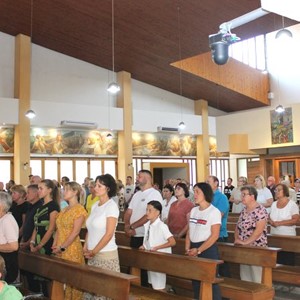 Vlč. Petar Galeković predvodio misno slavlje srijede u Nacionalnom svetištu sv. Josipa